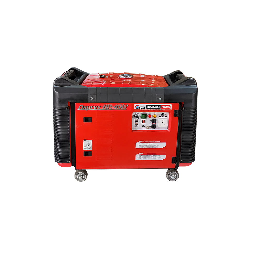 4 KVA Petrol smart  Inverter Generator, with  Recoil & Self Start Model Osprey HP-40is, 